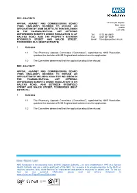 Decision to Refuse an Application by Asim Bhatti