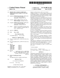 Protective Antigen Complexes with Increased Stability and Uses Thereof