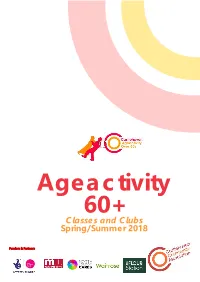 Classes and Clubs Spring/Summer 2018