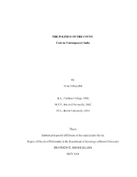 Contextualizing the Contemporary Caste Count