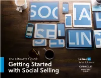 Getting Started with Social Selling INTRODUCTION
