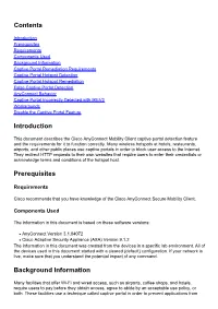Anyconnect Captive Portal Detection and Remediation