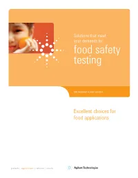 Contaminants – Food Compendium