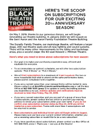 Here's the Scoop on Subscriptions for Our
