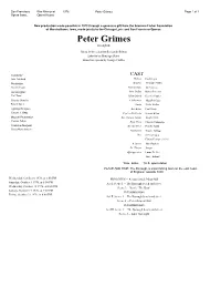 Peter Grimes Page 1 of 2 Opera Assn