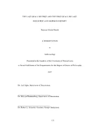 Daymon Smith's Dissertation