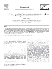 Sidewinder and the Management of Exploratory Projects
