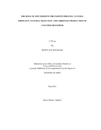 The Role of Metaphor in the Darwin Debates: Natural