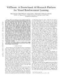 A Doom-Based AI Research Platform for Visual Reinforcement Learning