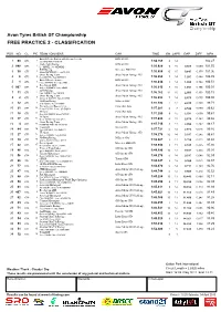 Free Practice 2 - Classification