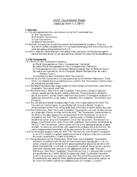 ICCF Tournament Rules (Valid As from 1.1.2011)