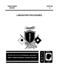 US Army Photography Course Laboratory Procedures SS0509