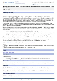EGL Test Description