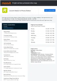 R Light Rail Time Schedule & Line Route