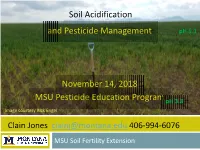 Soil Acidification