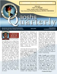 It Is Difficult for Me to Think About the Spring Edition of the Quarterly