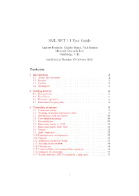 SML.NET User Guide