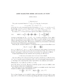 Truncated Artin-Hasse Series and Roots of Unity