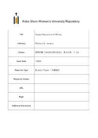 Kobe Shoin Women's University Repository
