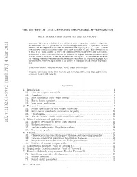Arxiv:2102.01459V2 [Math.PR] 4 Mar 2021 H EHDO UUAT O H OMLAPPROXIMATION NORMAL the for CUMULANTS of METHOD the .Bud Ihﬁieymn Oet.Pofo Hoe