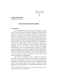 New Atheism and Secularism