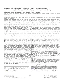 Salvage of Sildenafil Failures with Bremelanotide: a Randomized