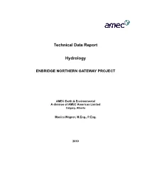 Technical Data Report Hydrology