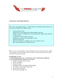 Ideas for Using the Prow for Social Studies