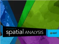The Language of Spatial ANALYSIS CONTENTS