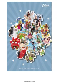 Zoland Distribution Program Catalog