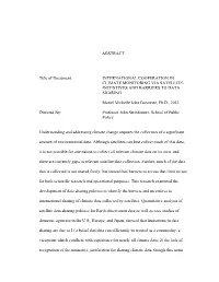 ABSTRACT Title of Document: INTERNATIONAL
