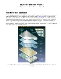 How the Iphone Works From