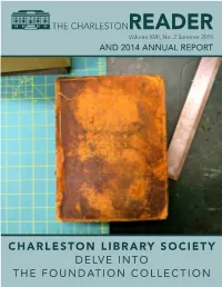 And 2014 Annual Report