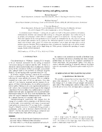 Hebbian Learning and Spiking Neurons