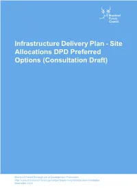 Infrastructure Delivery Plan - Site Allocations DPD Preferred Options (Consultation Draft)