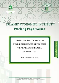 Working Paper Series