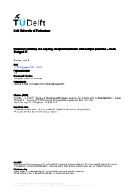 Delft University of Technology Review of Planning and Capacity Analysis for Stations with Multiple Platforms – Case Stuttgart