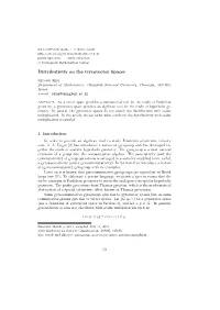 Distributivity on the Gyrovector Spaces