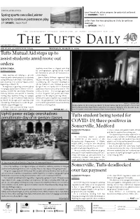 THE TUFTS DAILY Mitted to Stay with Approval