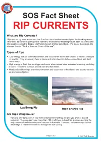 What Are Rip Currents? Types of Rips Are Rips Dangerous