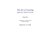 Bijections, Double Counting