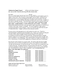 Collaborative Poppet Project (Effective Problem Solver) Ms