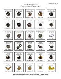 Fasteners: Nuts, All Types - Page 1