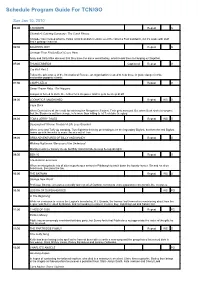 Program Guide Report