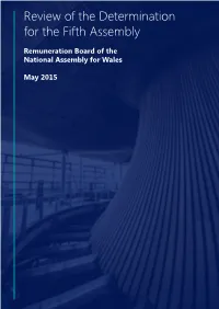 Review of the Determination for the Fifth Assembly