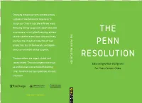 The Penn Resoluton