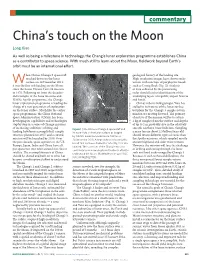 China's Touch on the Moon