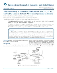 International Journal of Genomics and Data Mining