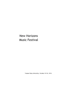NHMF Program 20141021