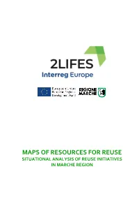 Situational Analysis of Reuse Initiatives in Marche Region